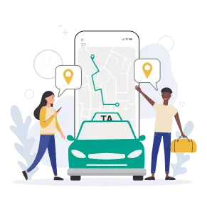 Ride Sharing Icon